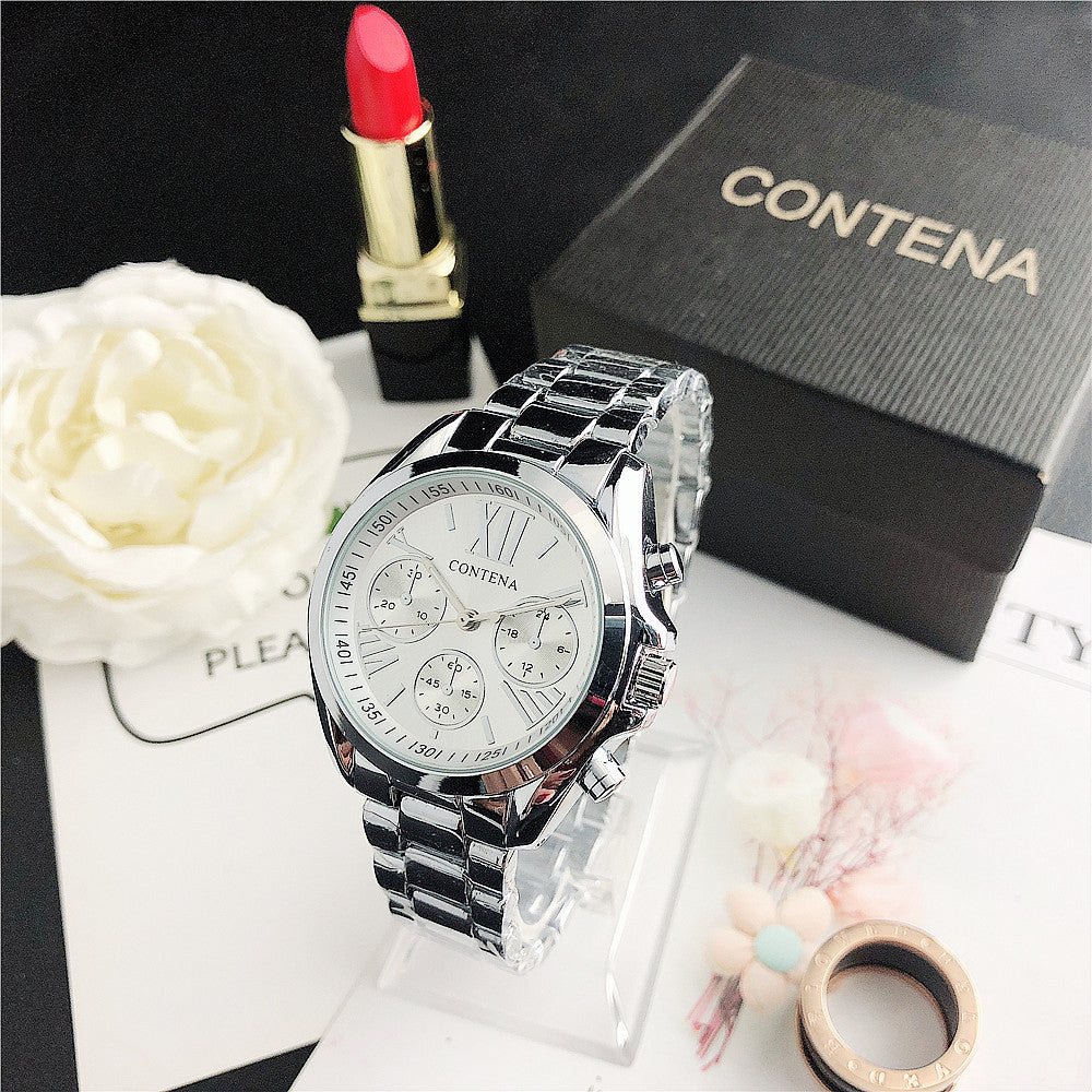 Women's Diamond Mesh Strap Watch - Fashion Quartz