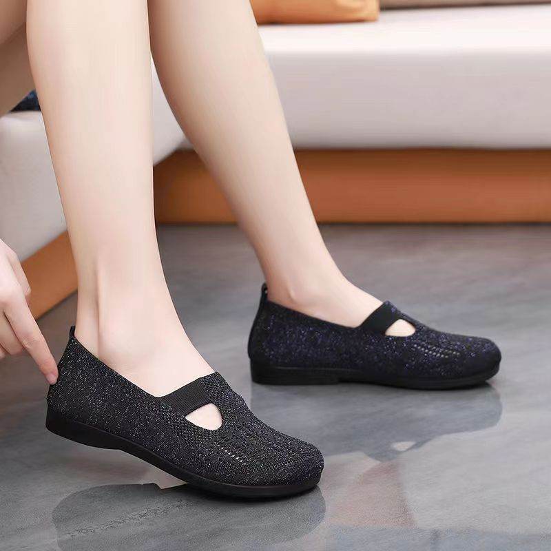 Women Flats Shoes Breathable Mesh Shoes Summer Light Loafers - Millivan supplies
