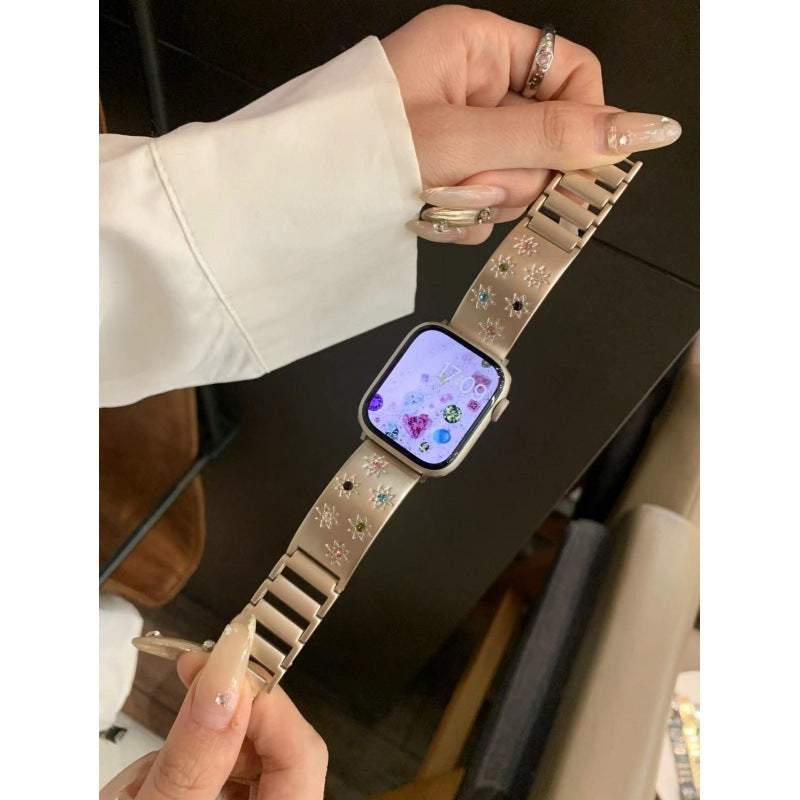 Asterism Crystal Apple Watch Strap - Metal Bracelet