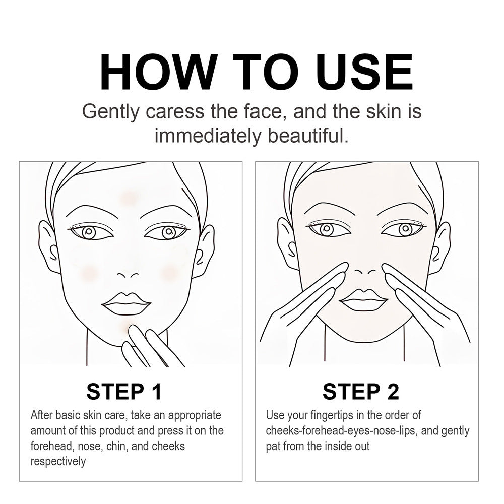 Women's CC Cream - Moisturizing Waterproof Makeup Concealer Dark Shade