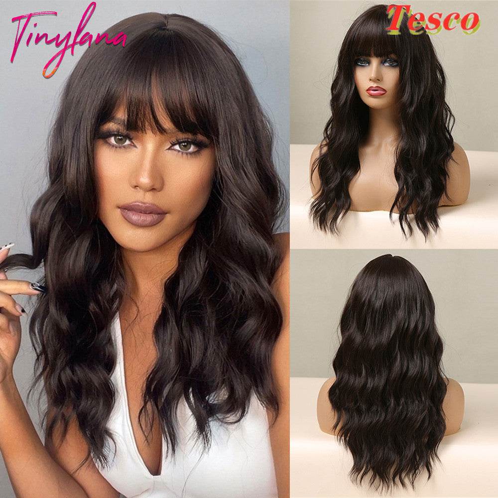 Women Wear Wavy Wigs - Millivan supplies