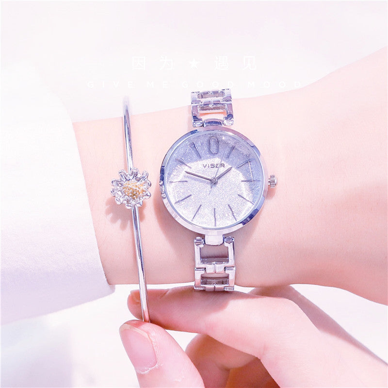 Korean Style Women's Watch - Simple Small Dial