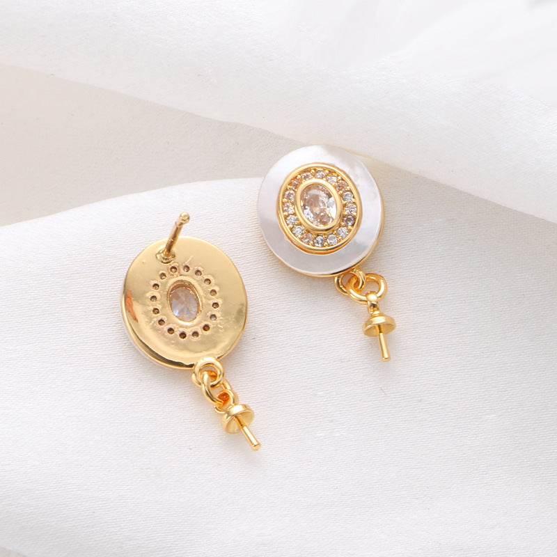 S925 Silver Pearl Stud Earrings - Millivan supplies