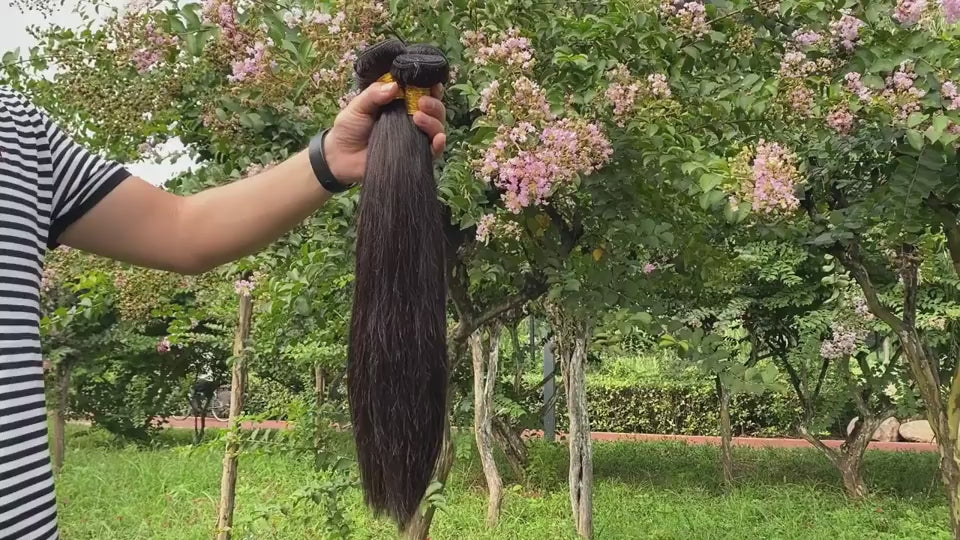 A video about human hair