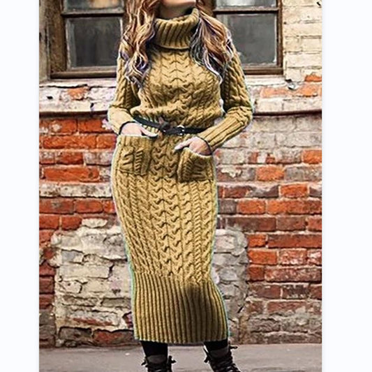 The Woven Elegance Knit Sweater