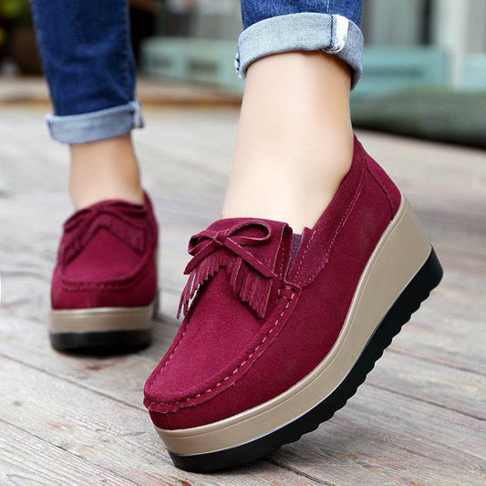 Spring And Summer Leisure Wedge Platform Shoes - Millivan supplies 
