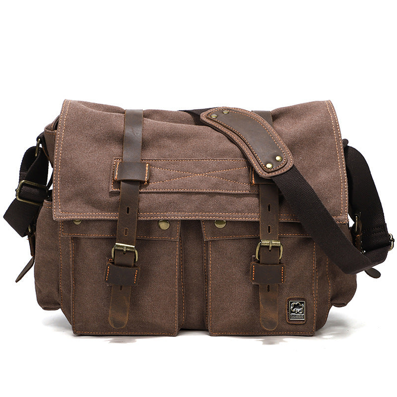 Atelier Retro Canvas Crossbody Bag