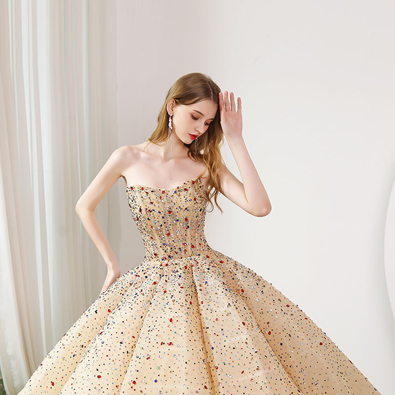The Corail Fleuri Ball Gown