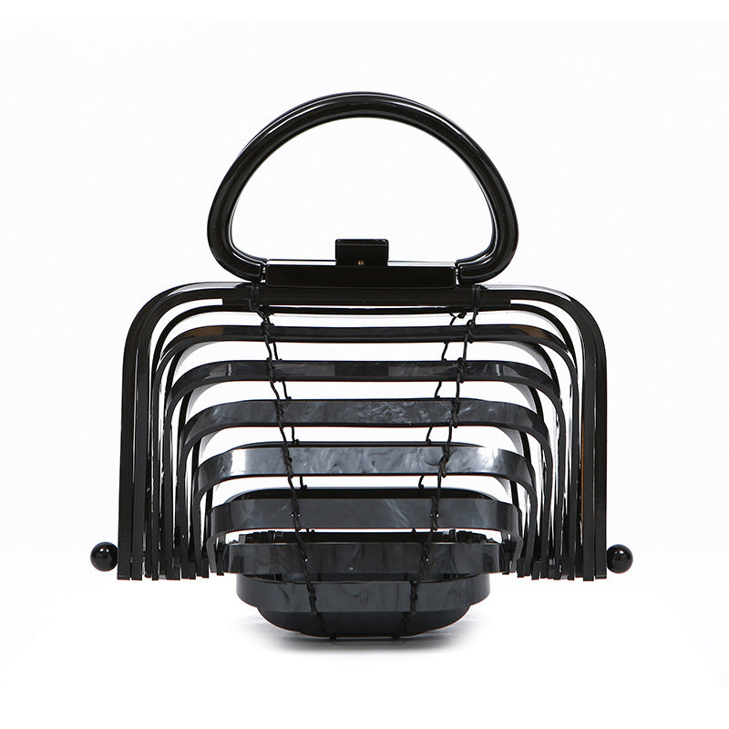 Acrylic hollow handbag