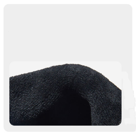 Black textured mat on a white background