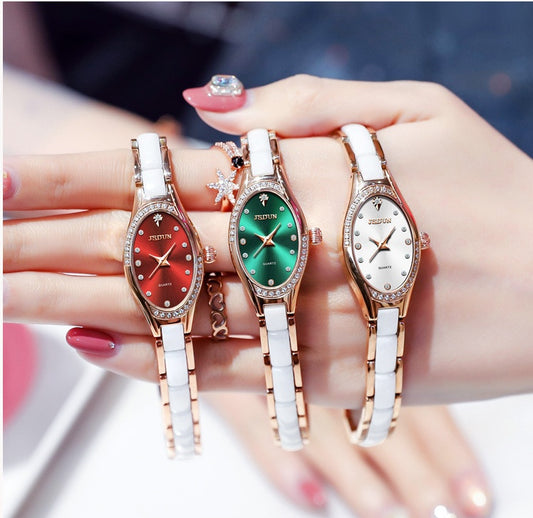 Jinshidun Ladies Watch - Waterproof Quartz Fashion