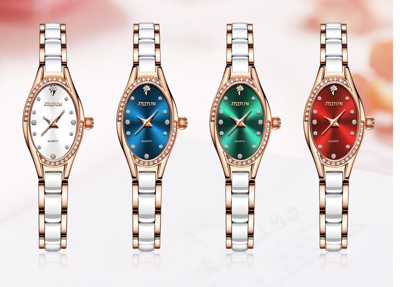 Jinshidun Ladies Watch - Waterproof Quartz Fashion