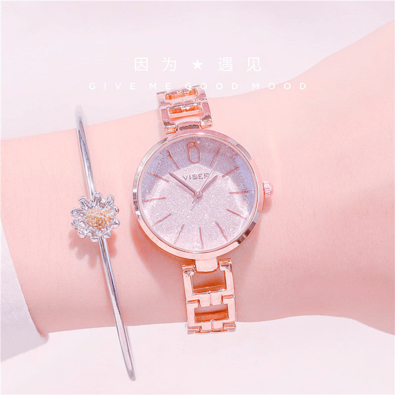 Korean Style Women's Watch - Simple Small Dial