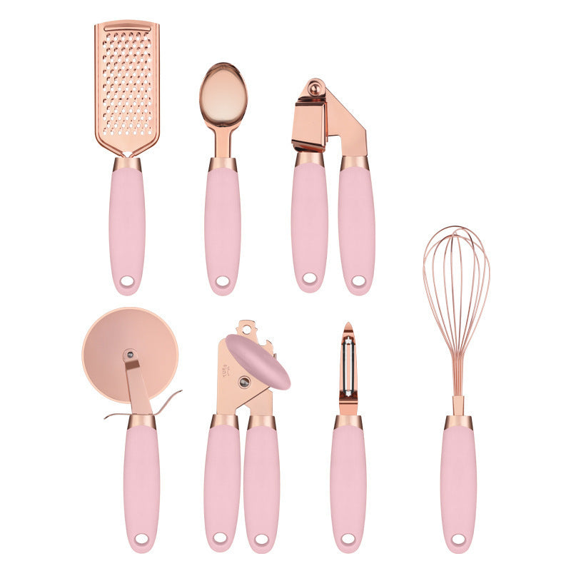 Copper Plated Kitchen Peeler Set