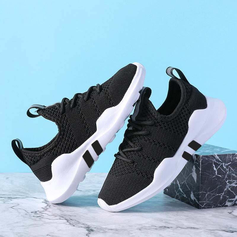 Unisex Children's Sports Shoes - Breathable Fly Woven Athletic Footwear