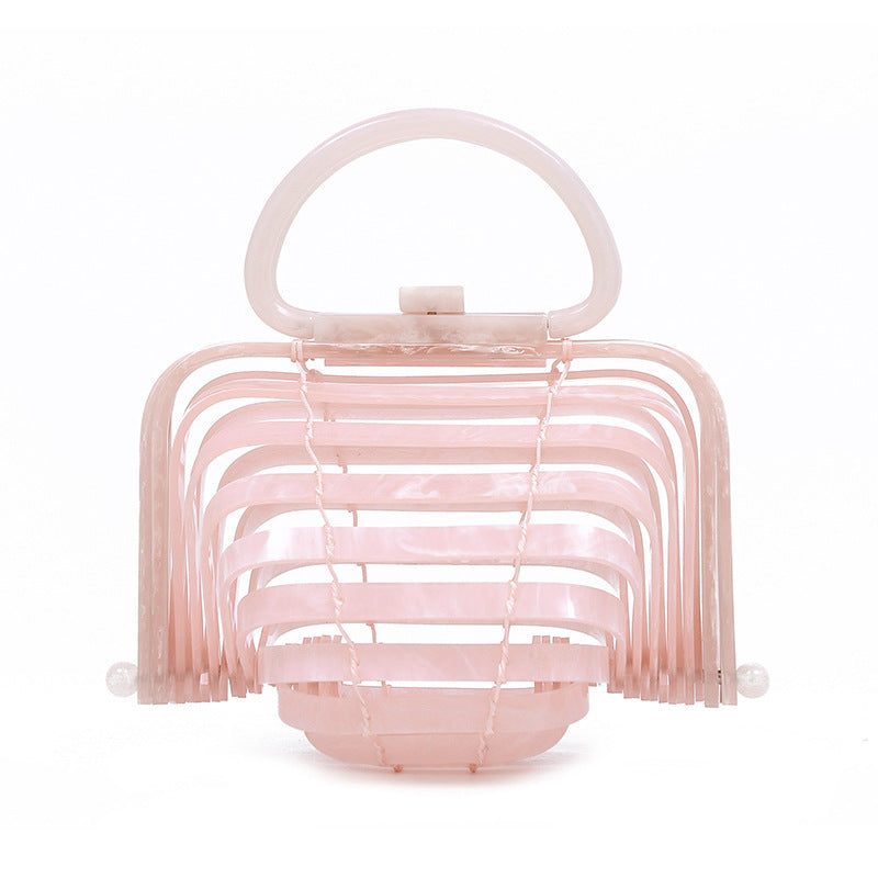 Acrylic hollow handbag