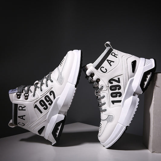 Versatile Air Force High Top Sneakers - Anti-Skid Athletic Shoes