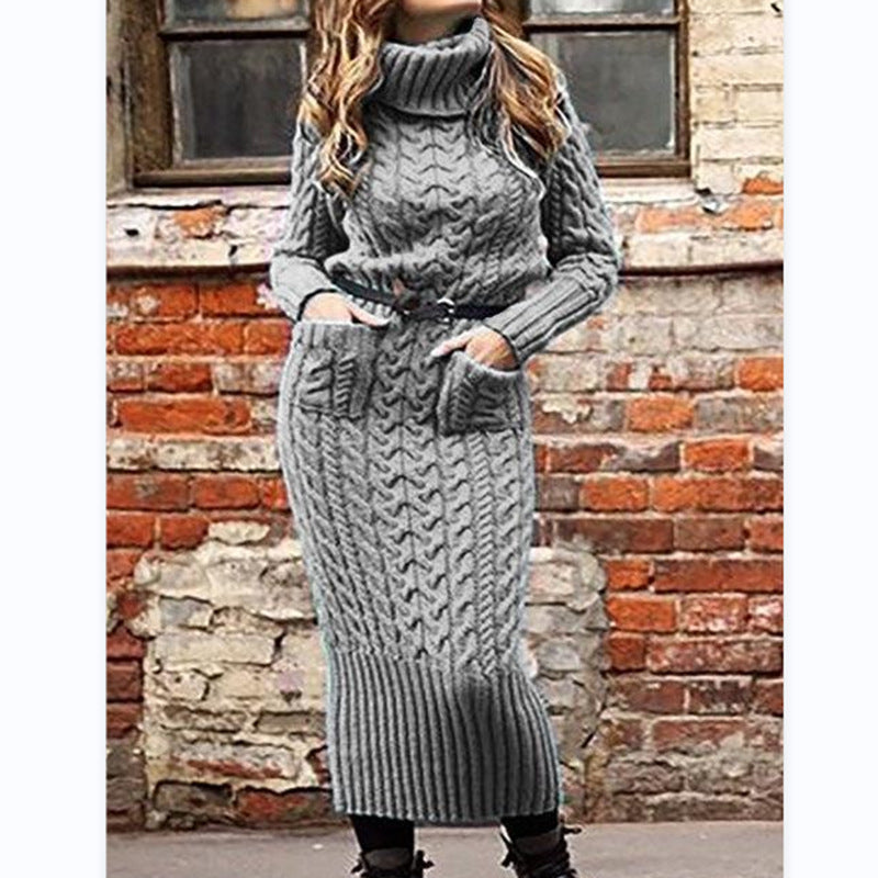The Woven Elegance Knit Sweater