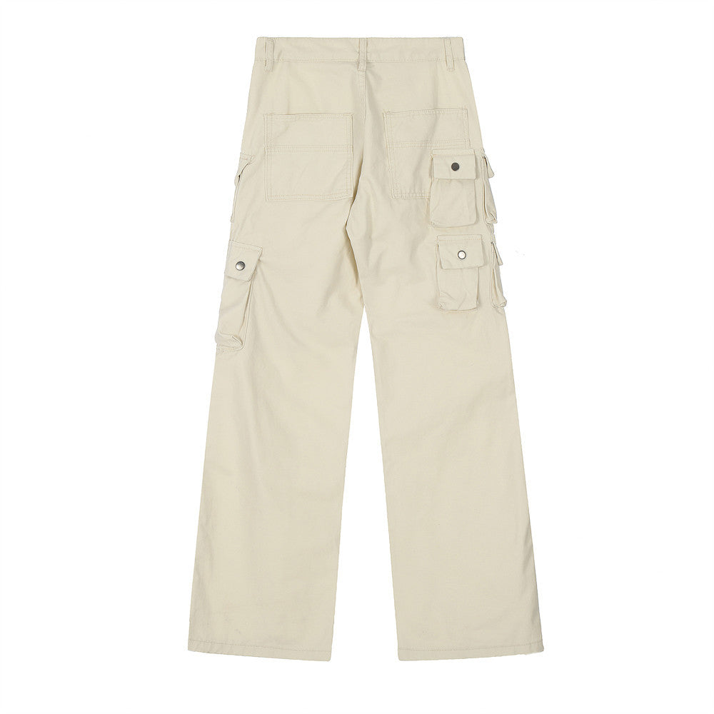 Men's Tactical Multi-Pocket Workwear Trousers | Apricot, Black & Brown | S–XL