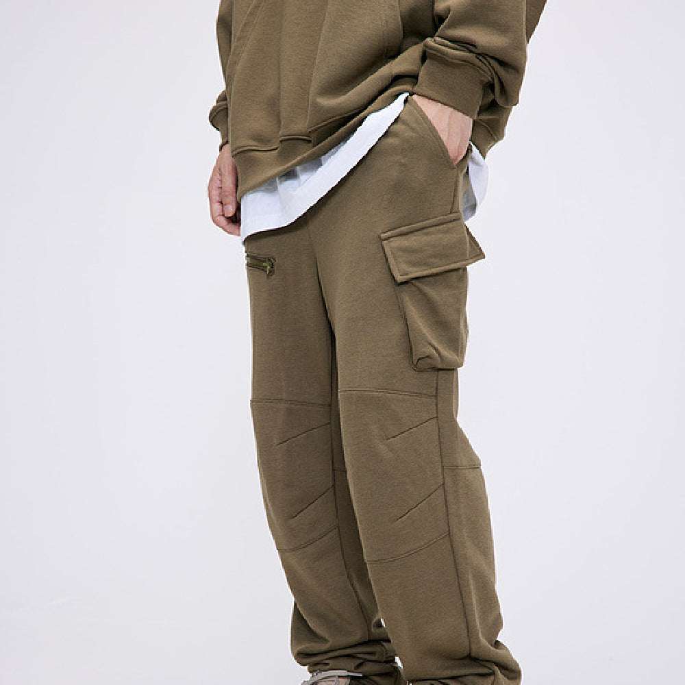 Men's Hip Hop Casual Trousers | Black & Green | M–2XL