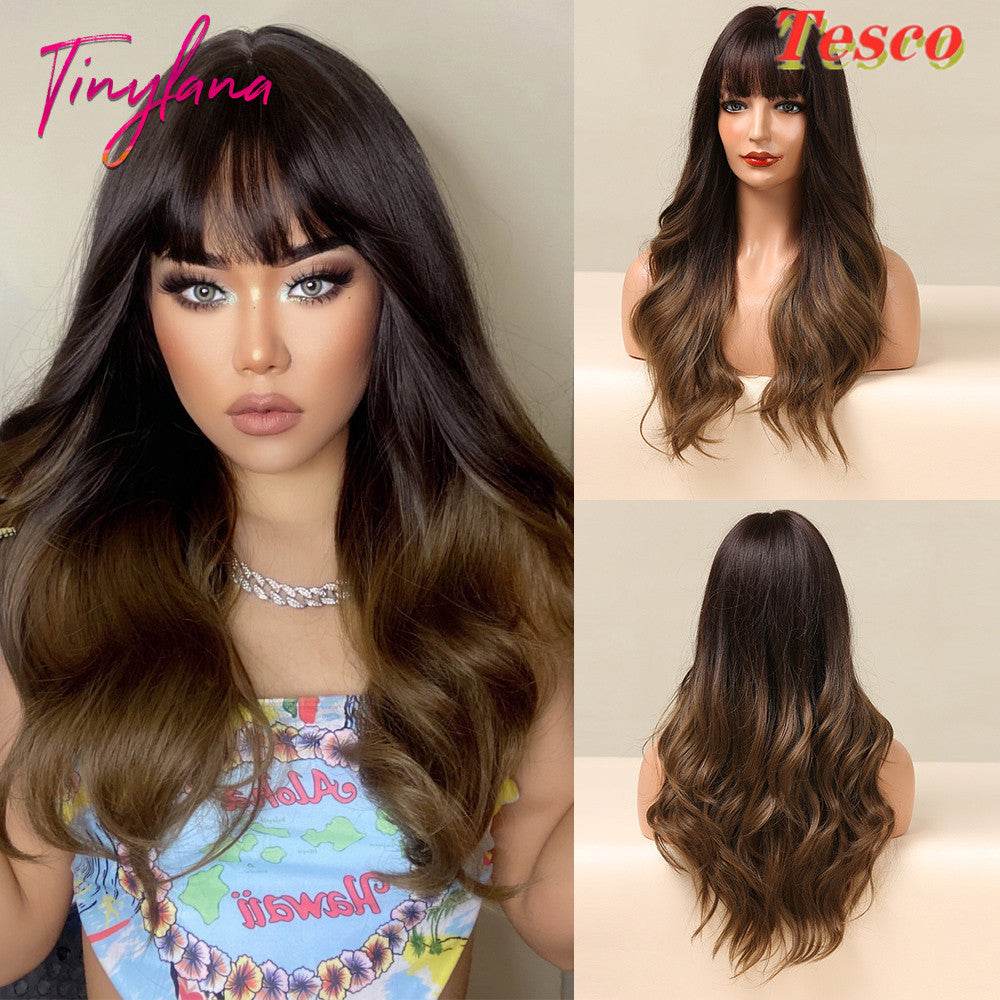 Women Wear Wavy Wigs - Millivan supplies 