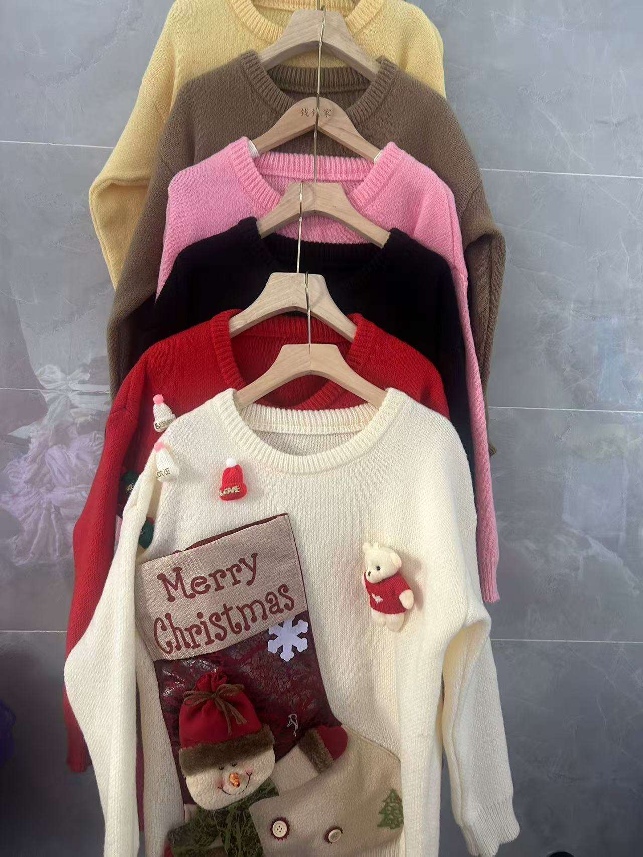 Christmas Sweater Women's Winter Loose