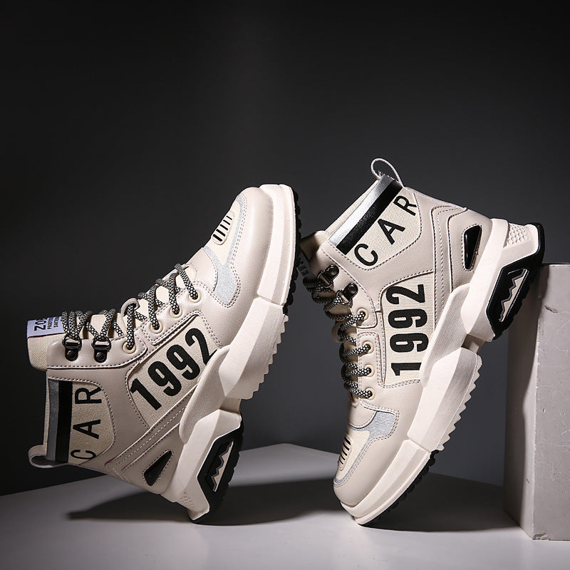 Versatile Air Force High Top Sneakers - Anti-Skid Athletic Shoes