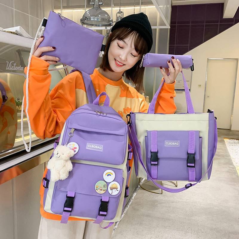 Little And Cute Girl's Backpack For Grades Three To Five And Six