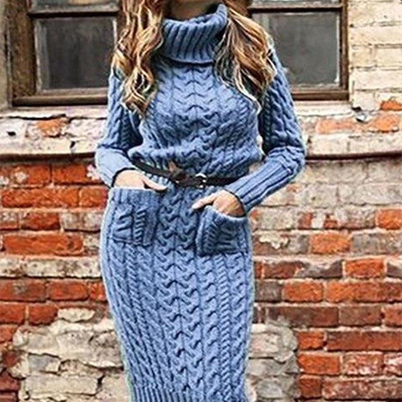 The Woven Elegance Knit Sweater
