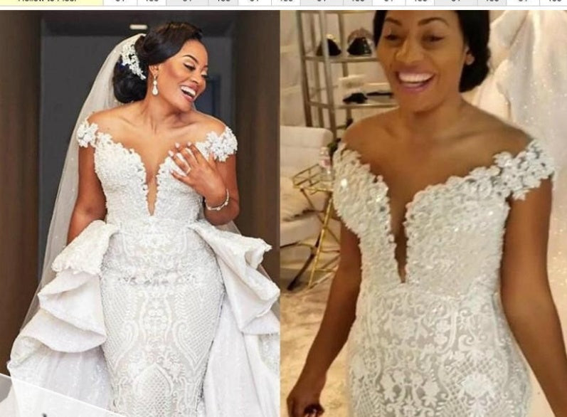 The Dentelle Africaine Mermaid Gown