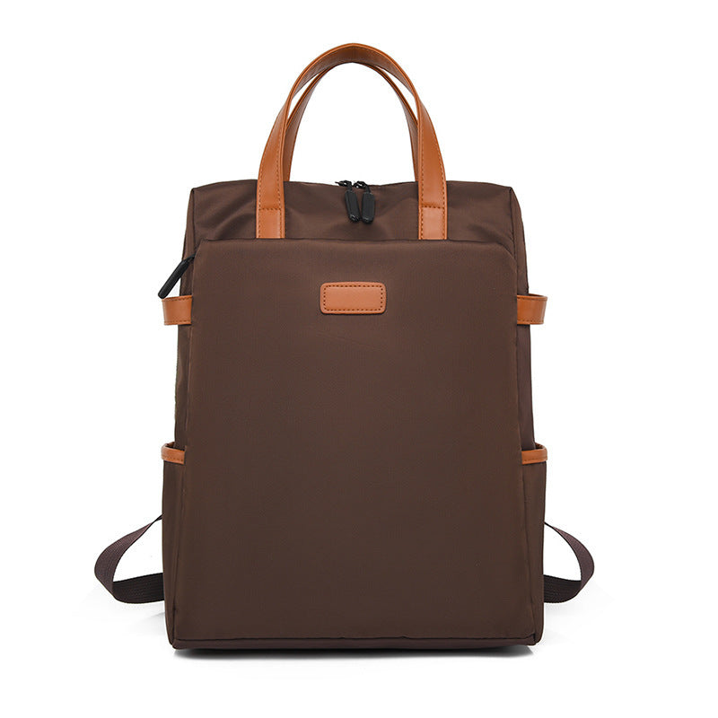 Oxford Cloth Large-capacity Clashing Color Lightweight Computer Bag