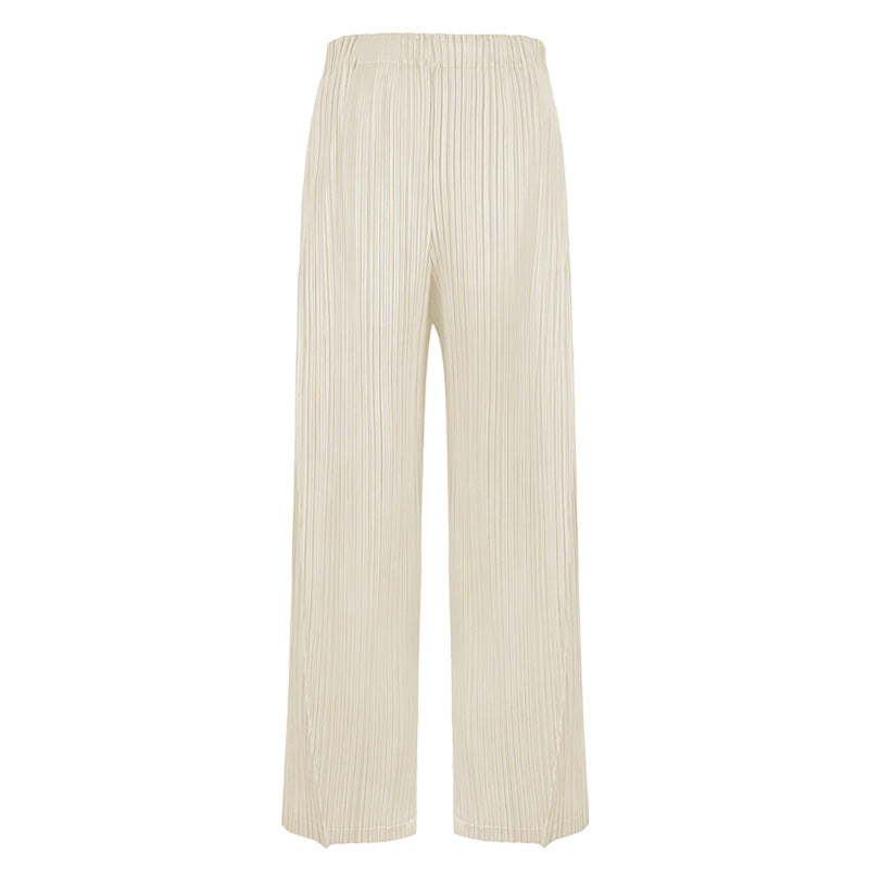 The Pantalon Drapé Plissé