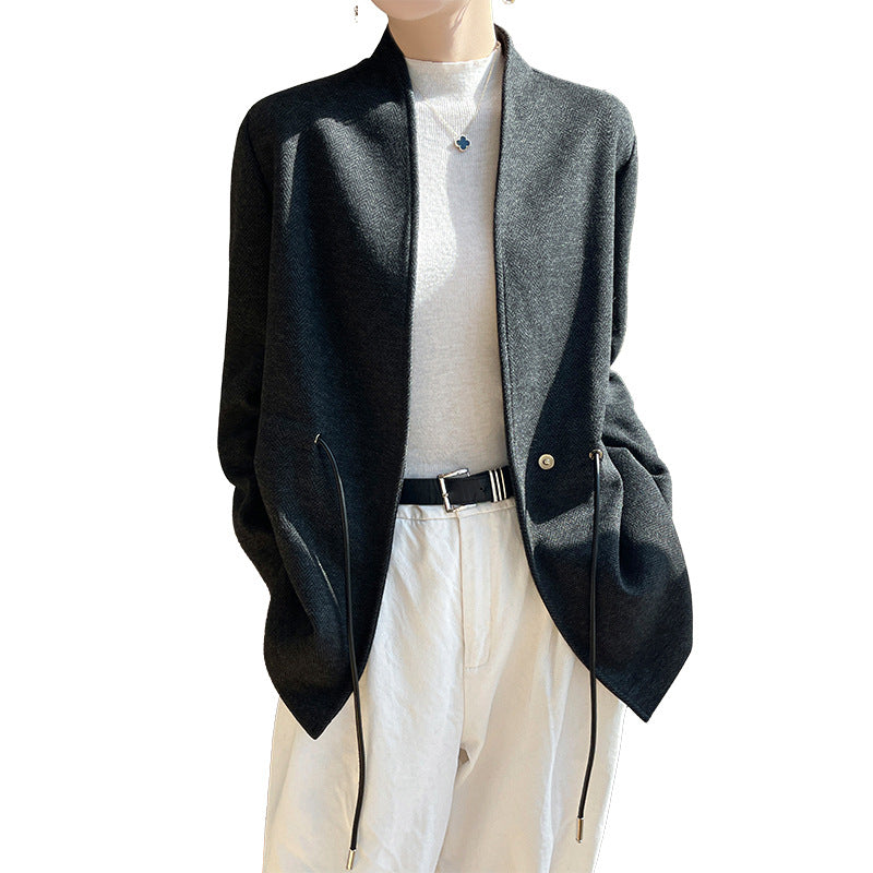 The Cachemire Croisé Knit Blazer