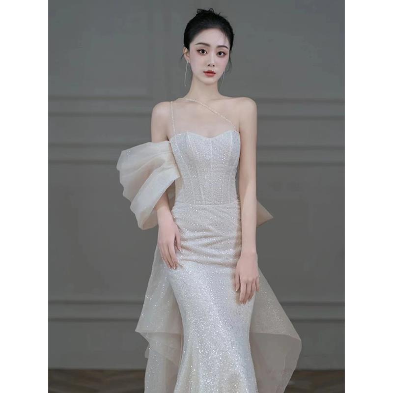 The Sable Fishtail Bridal Gown
