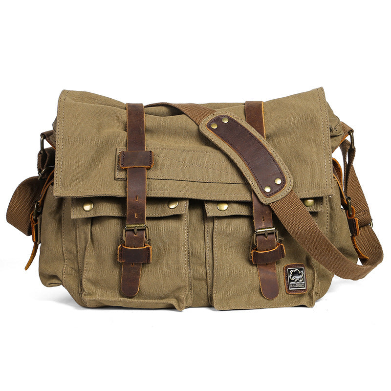 Atelier Retro Canvas Crossbody Bag
