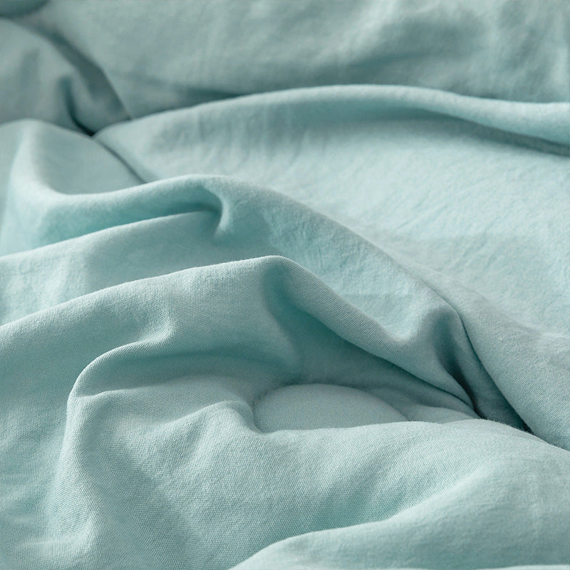 Three-dimensional Washed Cotton Spring And Autumn Quilt Single Student - Ginger Sleep Aid