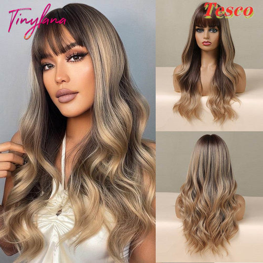 Women Wear Wavy Wigs - Millivan supplies