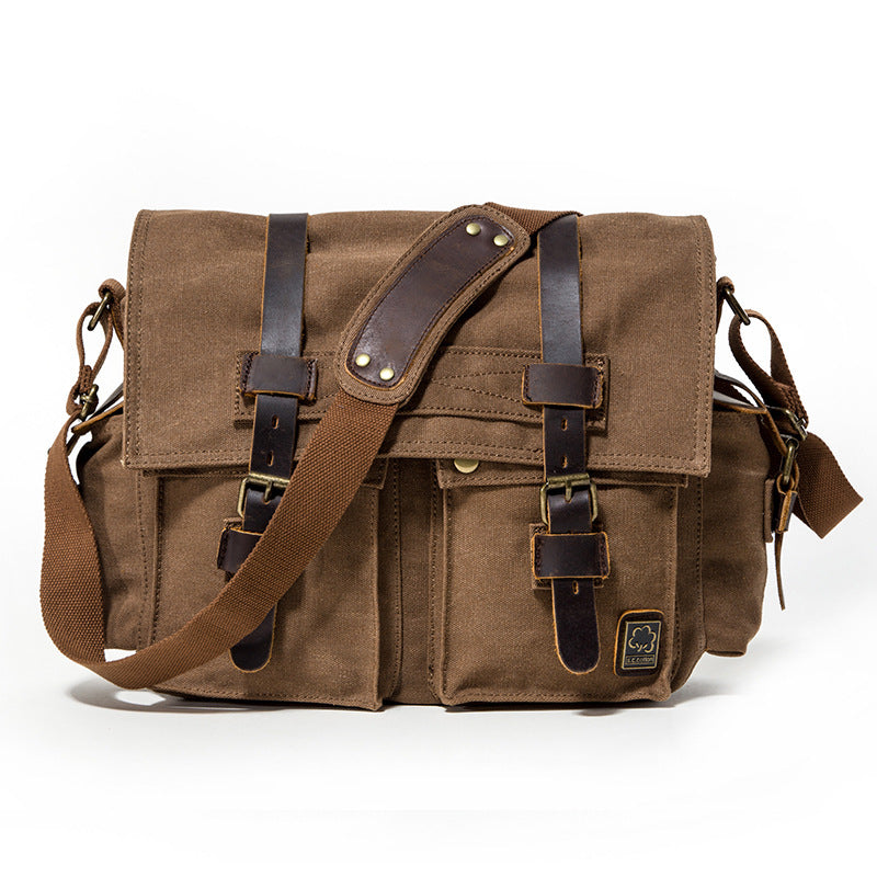 Atelier Retro Canvas Crossbody Bag