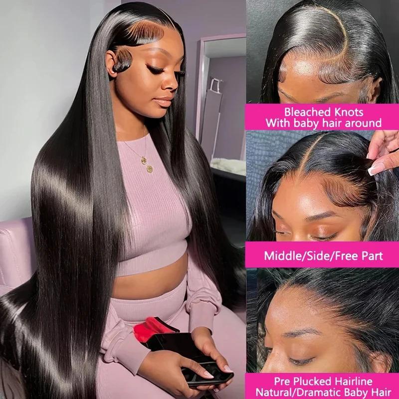 Women's Christmas Halloween Long 13x4 HD Lace Front Wig - Adult Costume Hair
