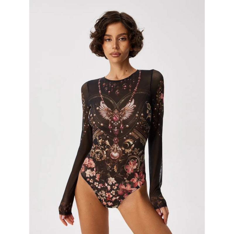 Women's One-Piece Bikini Swimsuit - Adult European American Style