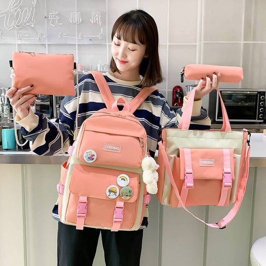 Little And Cute Girl's Backpack For Grades Three To Five And Six