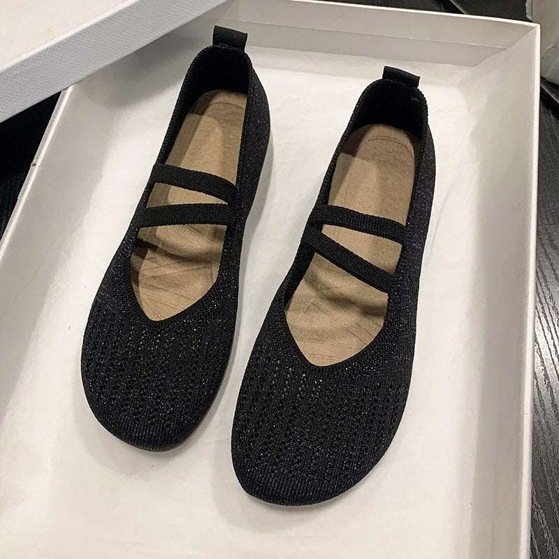 Summer Women's Breathable Hollow Mesh Shoes