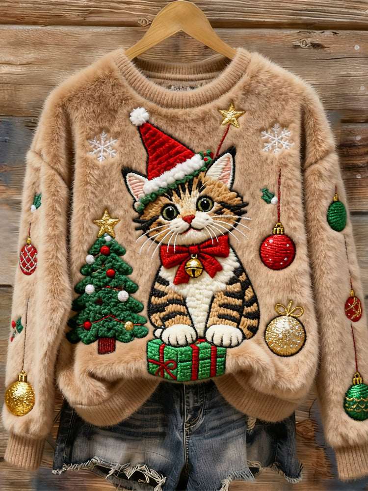 Women's 3D Digital Print Long-Sleeve Top