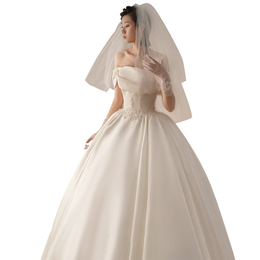 The Rétro Satiné Bridal Gown