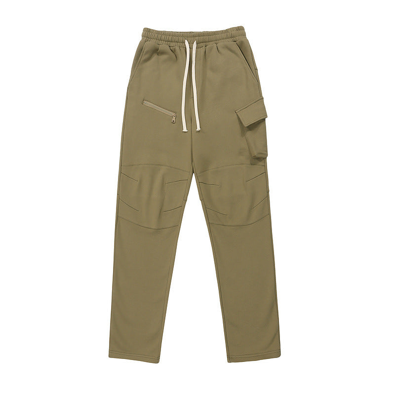 Men's Hip Hop Casual Trousers | Black & Green | M–2XL