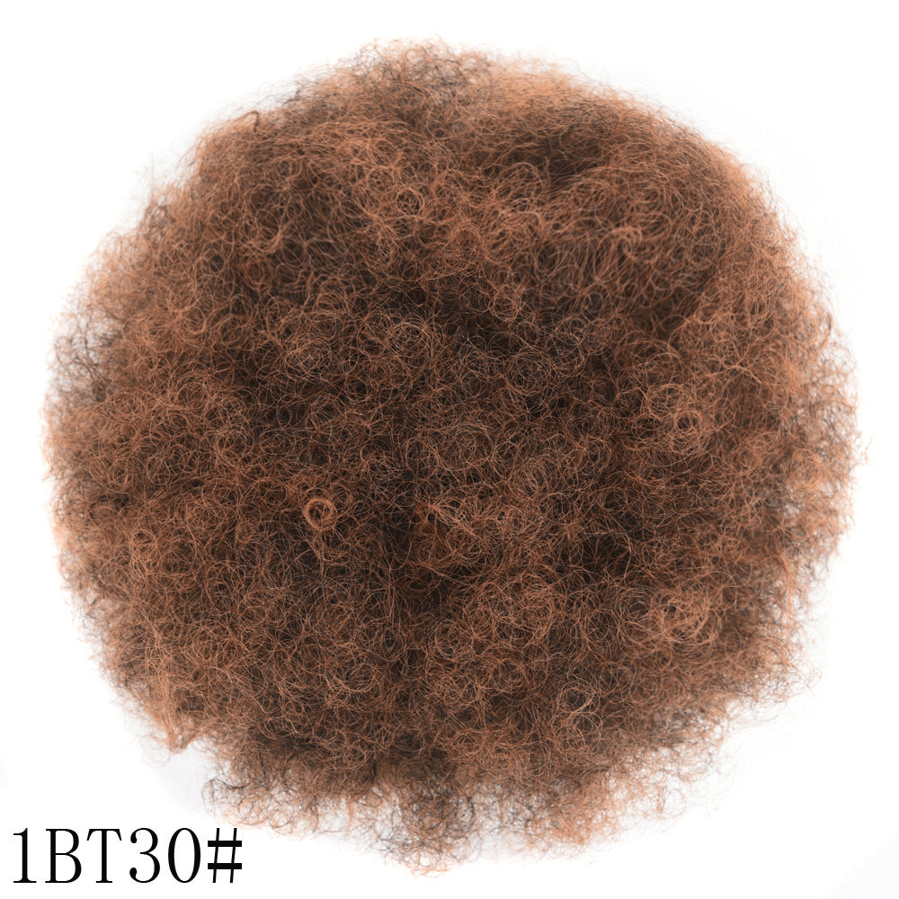 Brown hair bun on a white background with '1BT30#' label