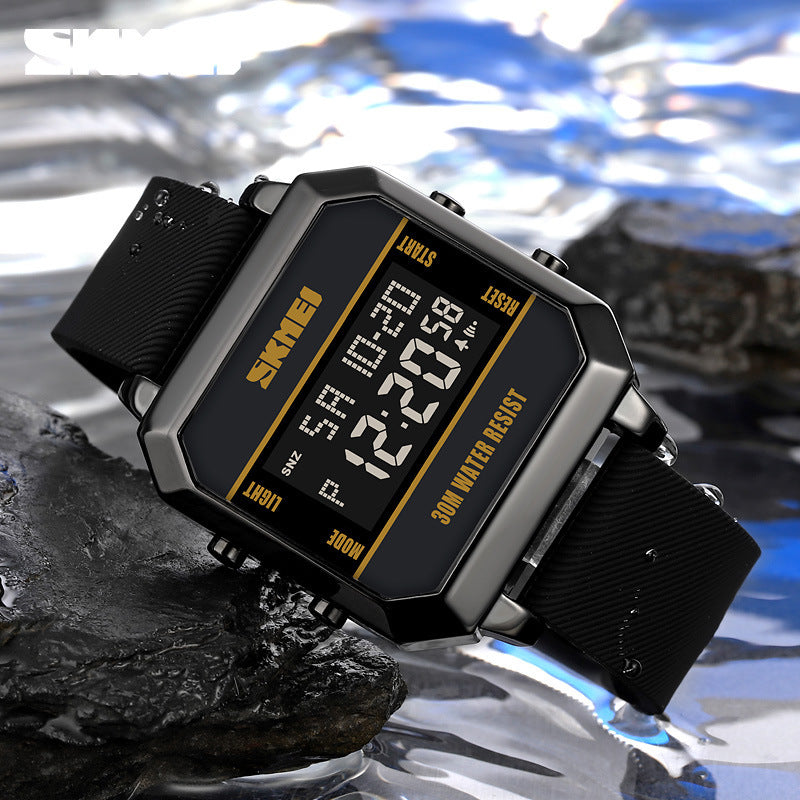 Men's Multifunctional Sports Watch - Waterproof 40mm