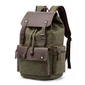 Cordon Retro Canvas Drawstring Backpack