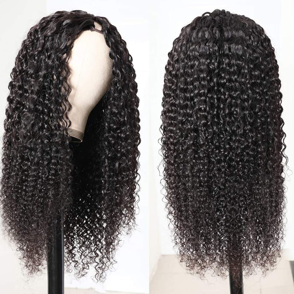 Women's Full Mechanism Human Hair Wig - Various Colors Multiple Lengths 10-30 Inch