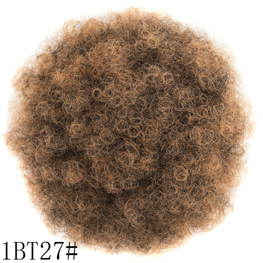 Brown hair bun on a white background with '1BT27#' label